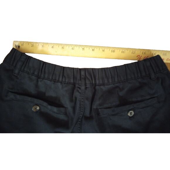 Bear bottom Men's Jogger Pants Sz Lg Tall Black Stretch Elastic Button Zip Pant - Picture 8 of 9